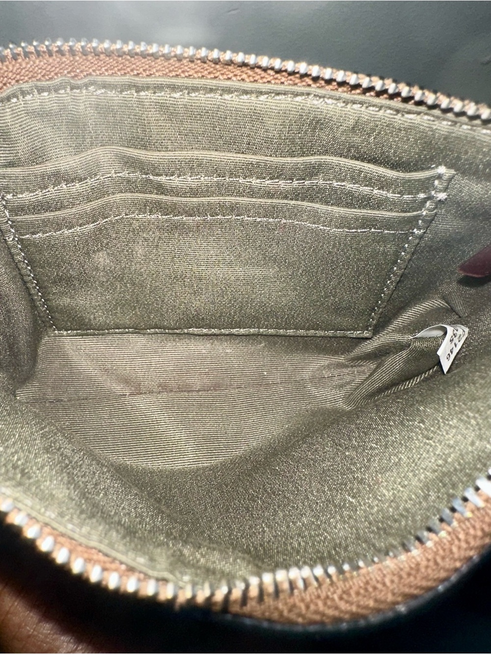COACH Leather Bucket Bag + Crossbody Strap & Signature Wristlet Set - Picture 7 of 7